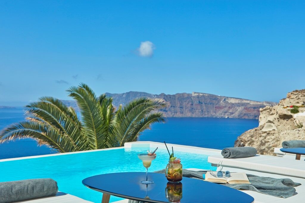 Katikies Villa Santorini - The Leading Hotels Of The World Oía Eksteriør billede